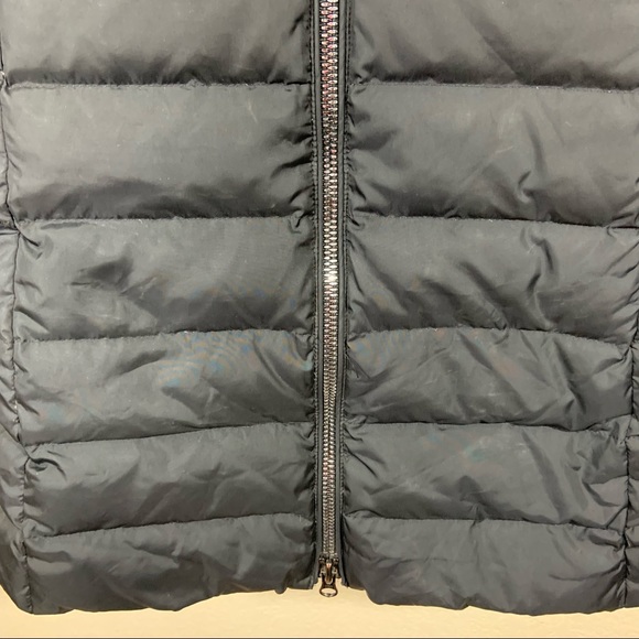 Aritzia Babaton Astell Goose Down Quilted hood Black knee length Coat - Picture 14 of 14